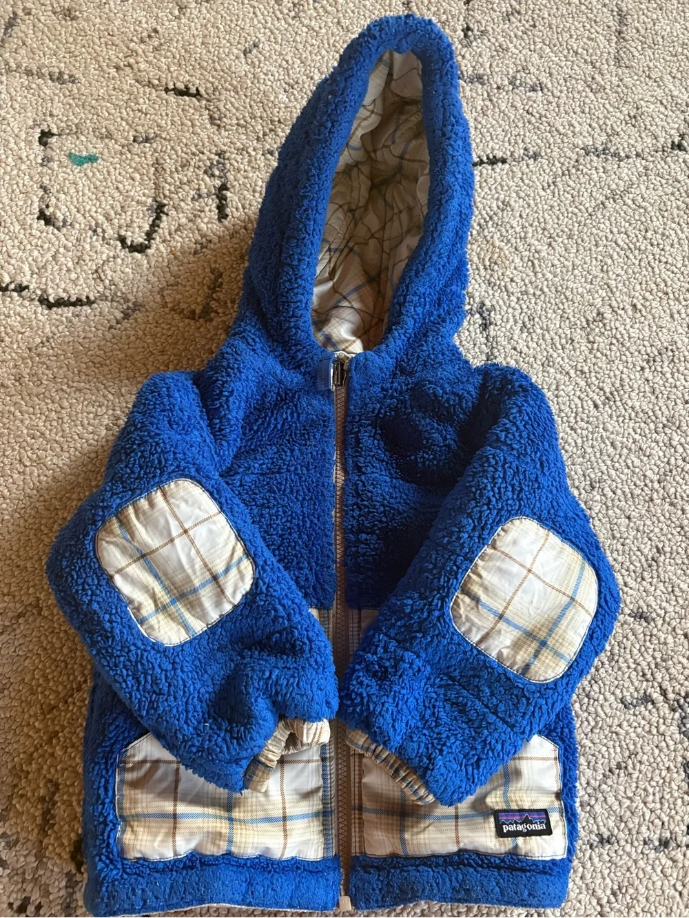 Patagonia light plaid