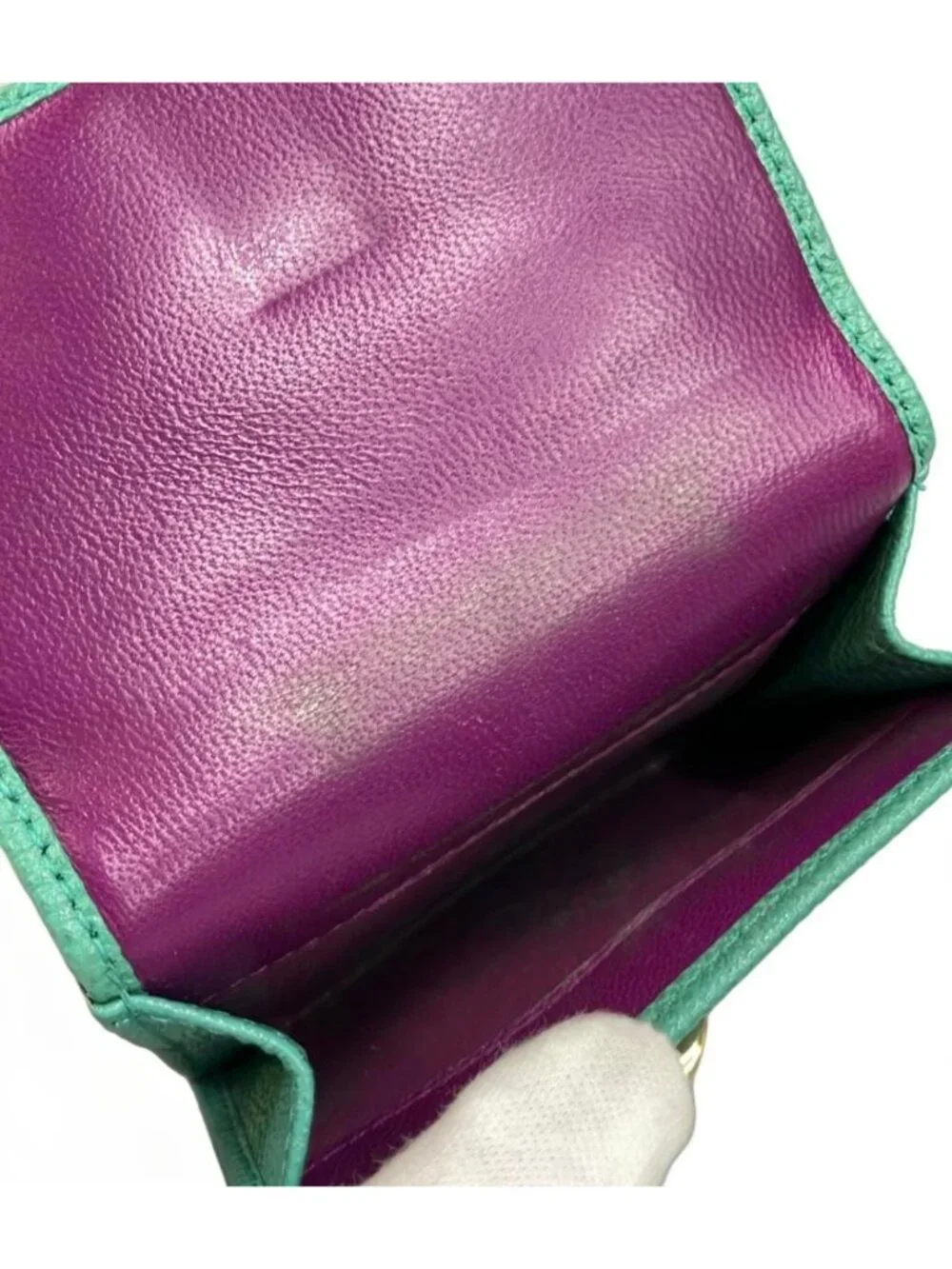 BVLGARI trifold wallet