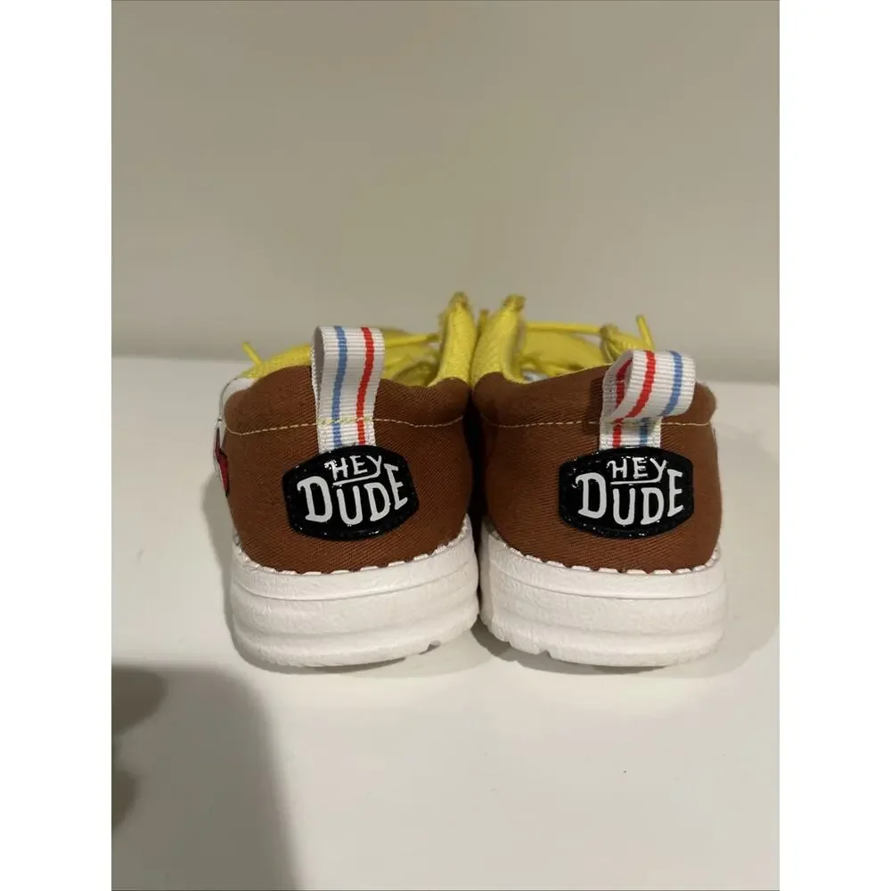 Hey Dude Spongebob Squarepants Size J4 Yellow