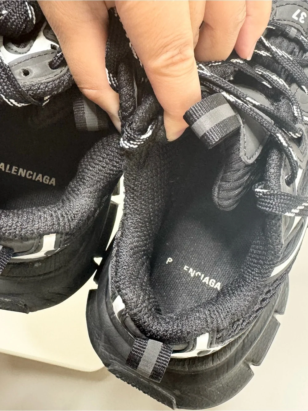 Balenciaga 37 exaggerated intricate