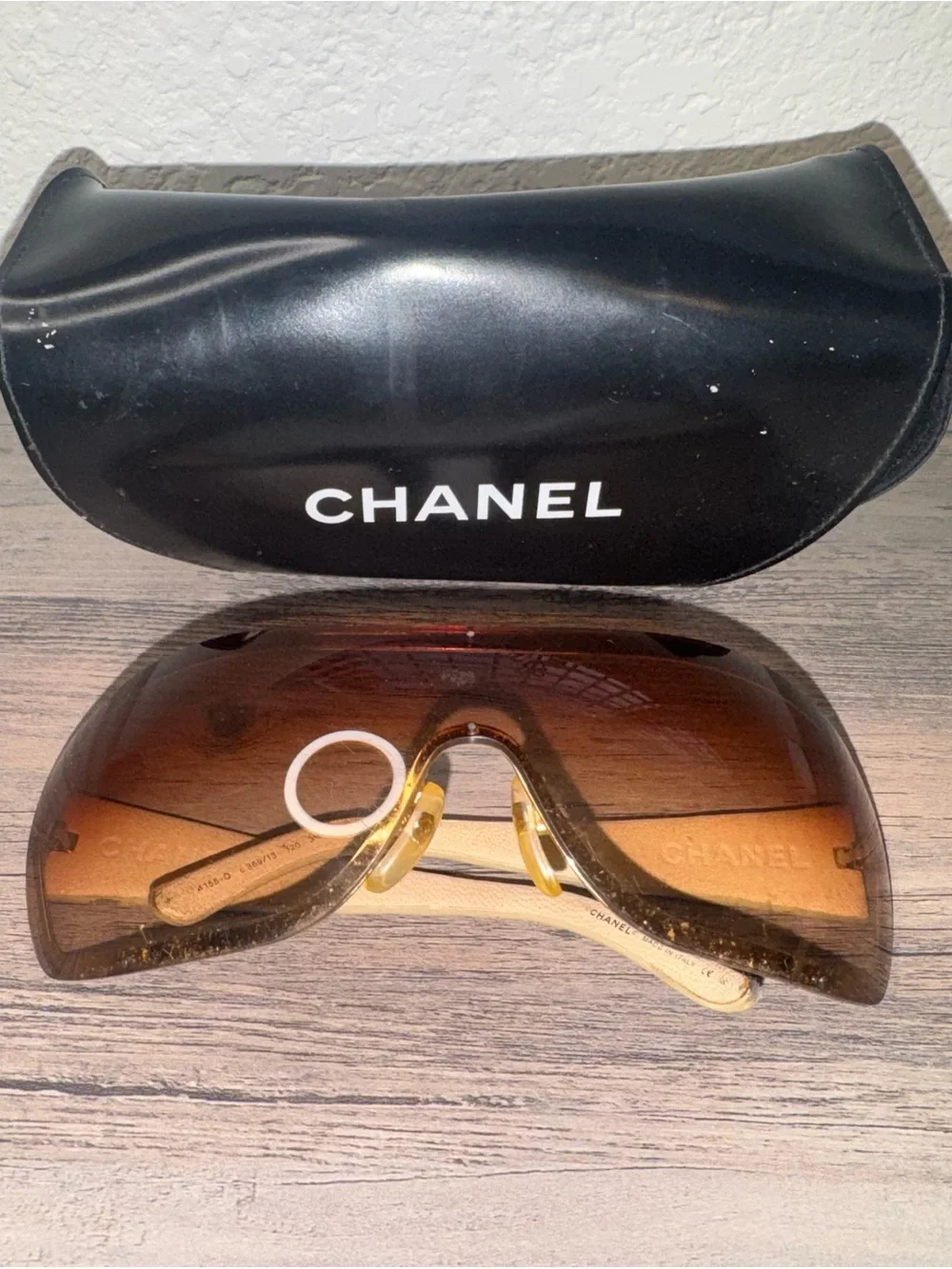 CHANEL stylish shield