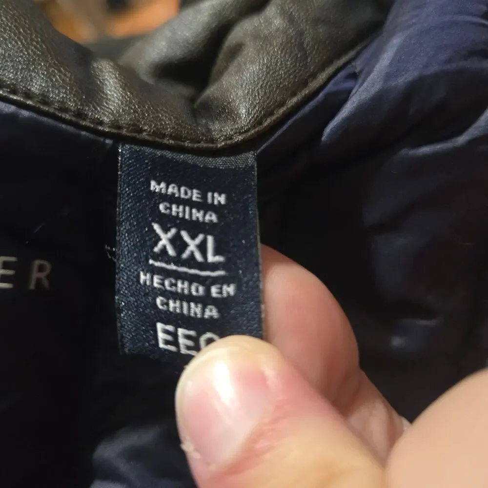 Tommy Hilfiger leather pre