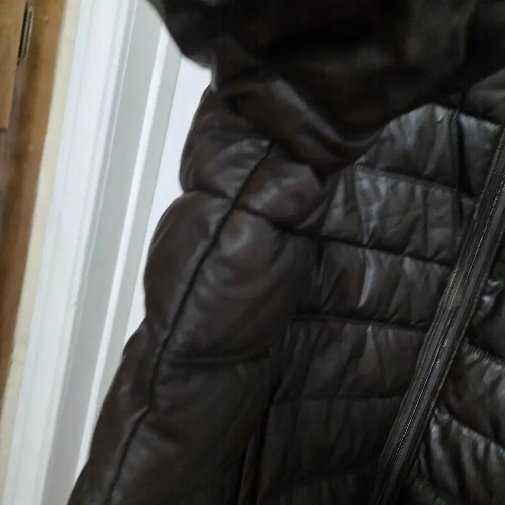 Tommy Hilfiger faux jacket brown