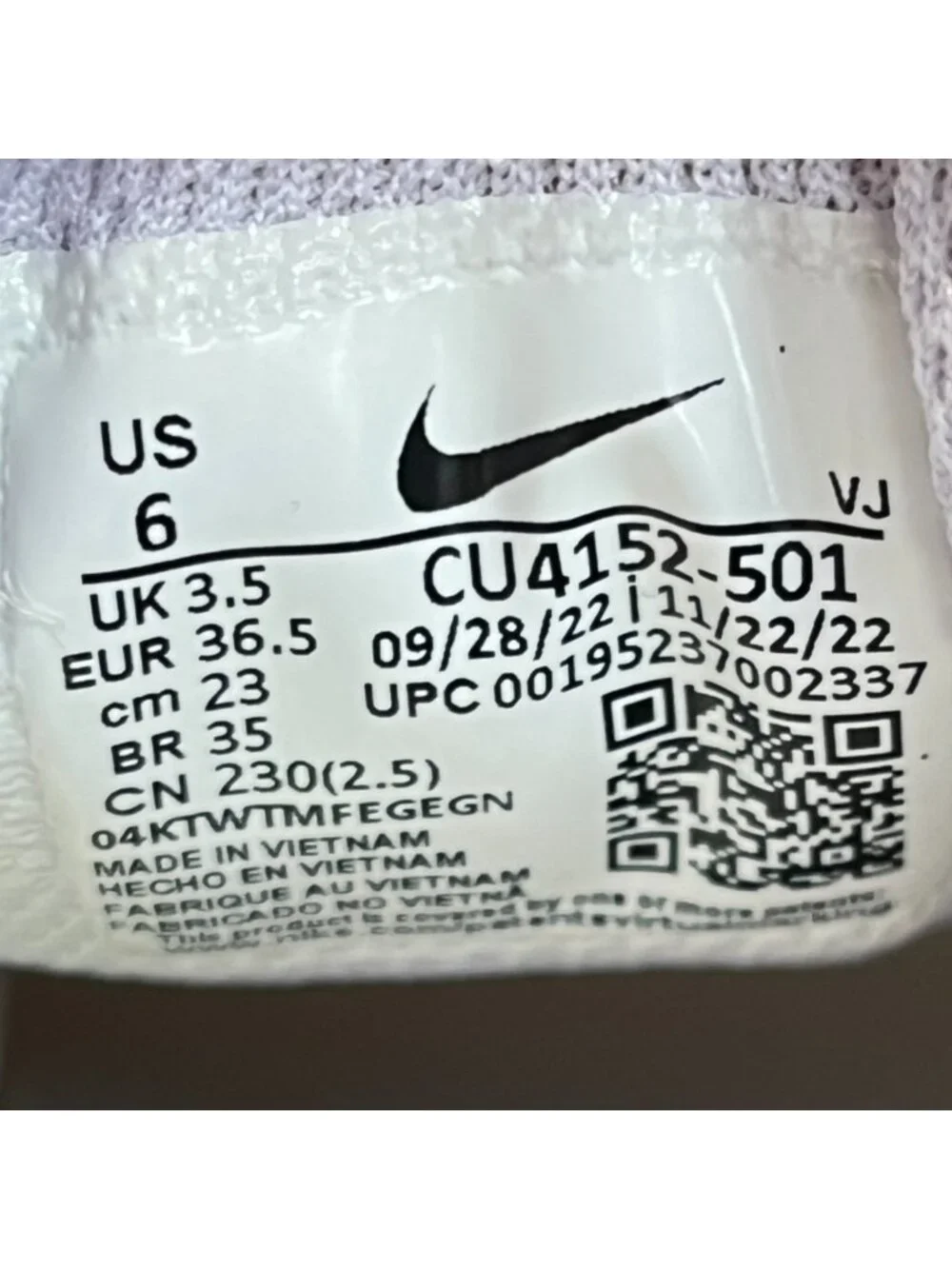 Nike please review