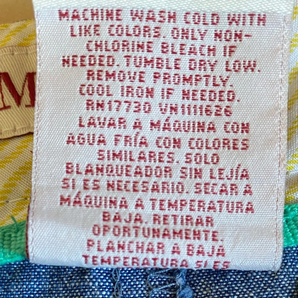 Merona chambray chino