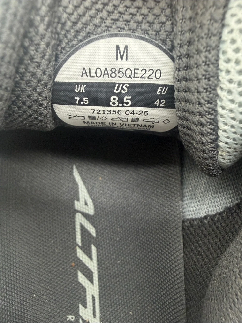 Altra hubby purchased