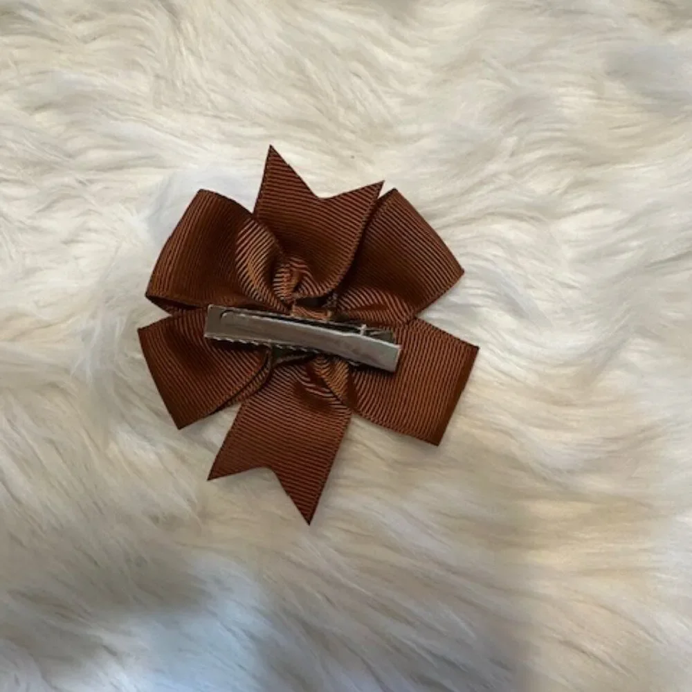 Hand Crafted brown pinwheel