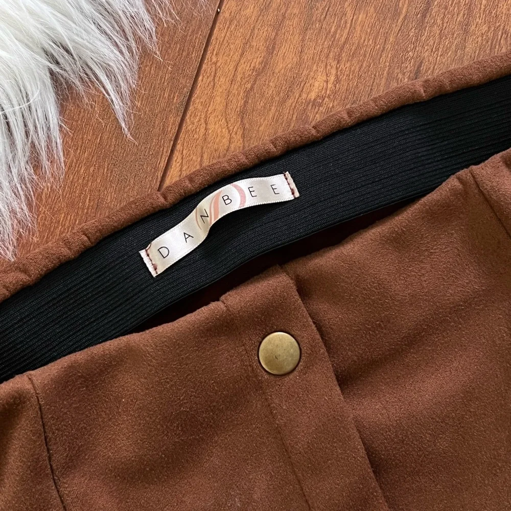 Danbee brown faux