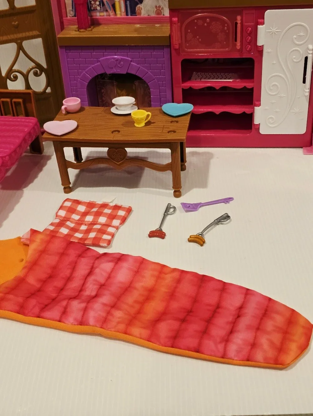 Barbie camping fun