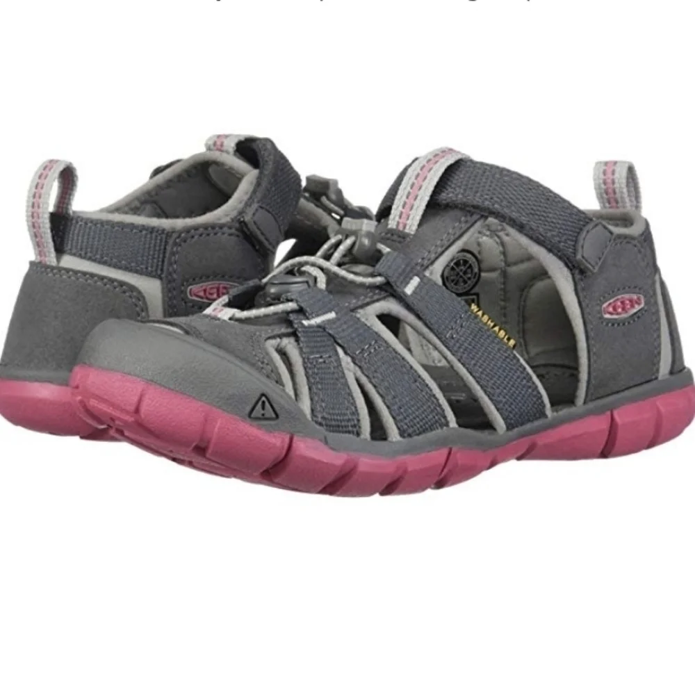 Keen Girls Big Kids Ceacamp II CNX Outdoor Hiking Comfort Sandals shoes sz 3