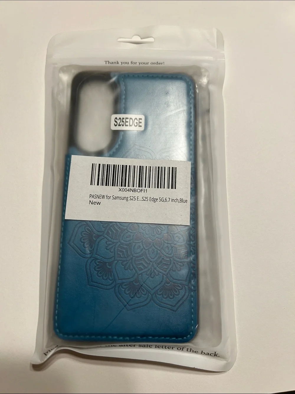 PASNEW s25 reference embossed