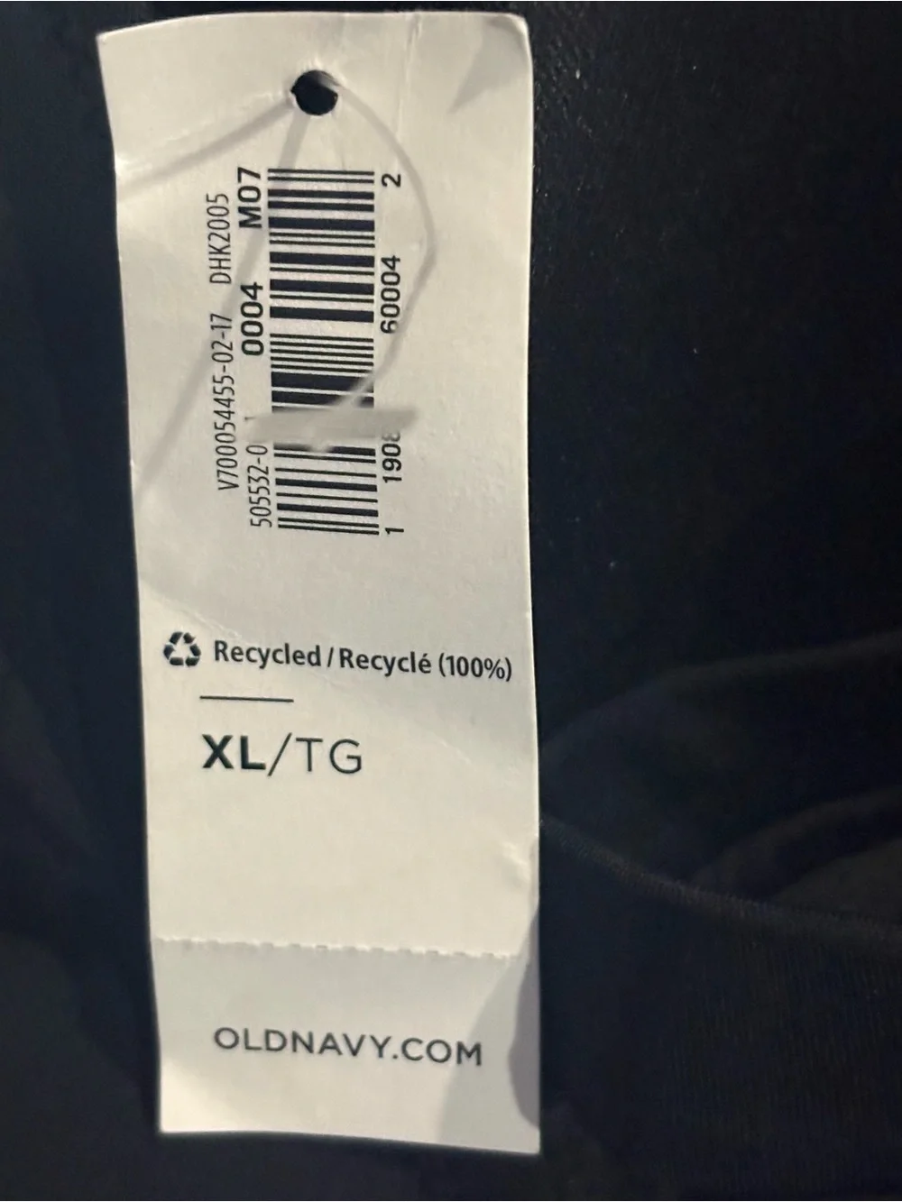 Old Navy smooth molded