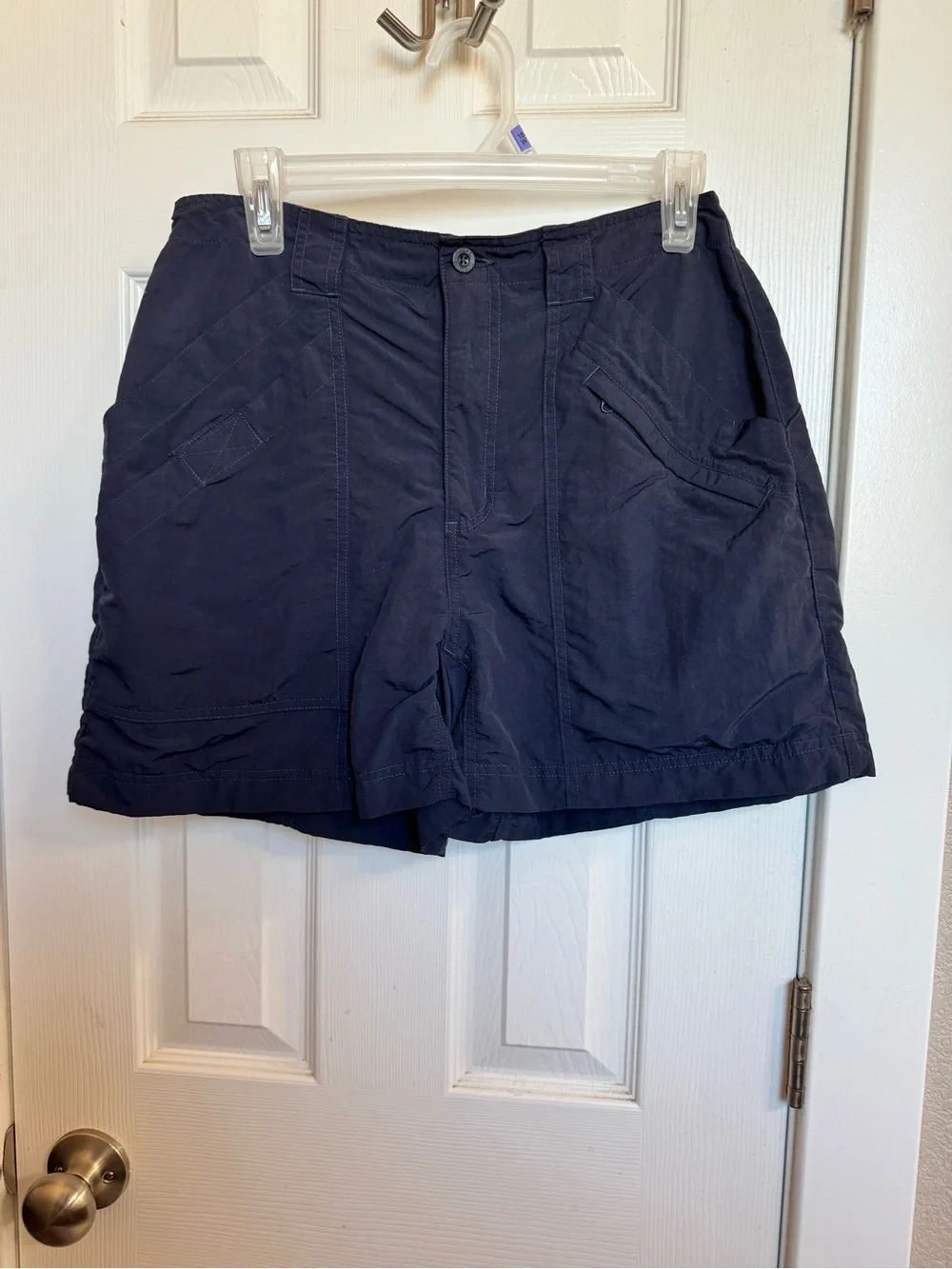 Royal Robbins Men's Navy Cargo Shorts with Utility Pockets