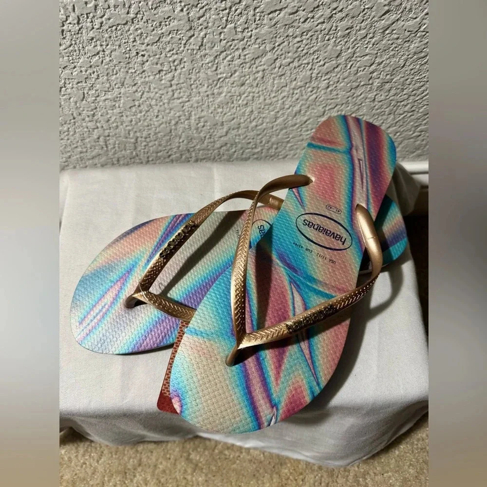 Havaianas slim iridescent