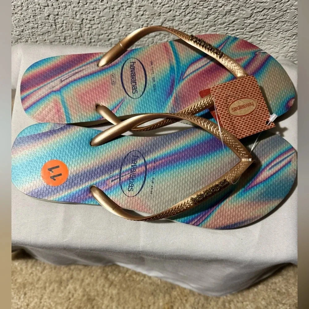 Havaianas slim iridescent