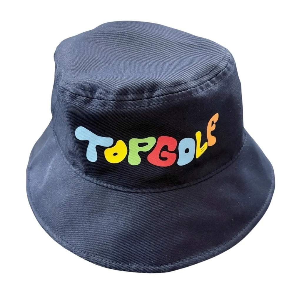 Kids Colorful Reversible Top Golf Bucket Hat OSFM