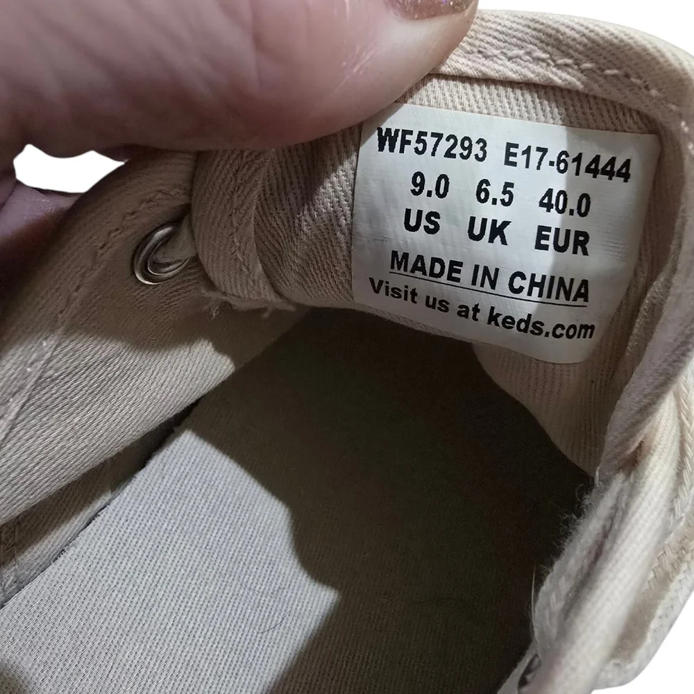 Keds classic silhouette