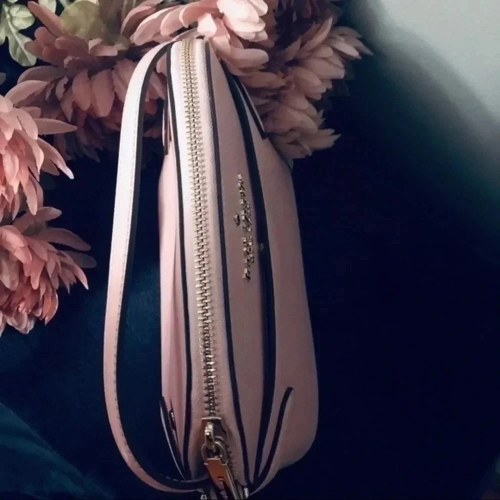 Kate Spade Baby Pink Saffiano Crossbody Bag Zip Top NWT​