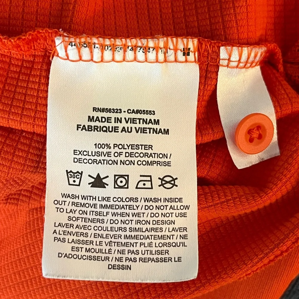 Clemson Tigers Nike Dri-Fit Polo Orange XL‎ performance Tigers