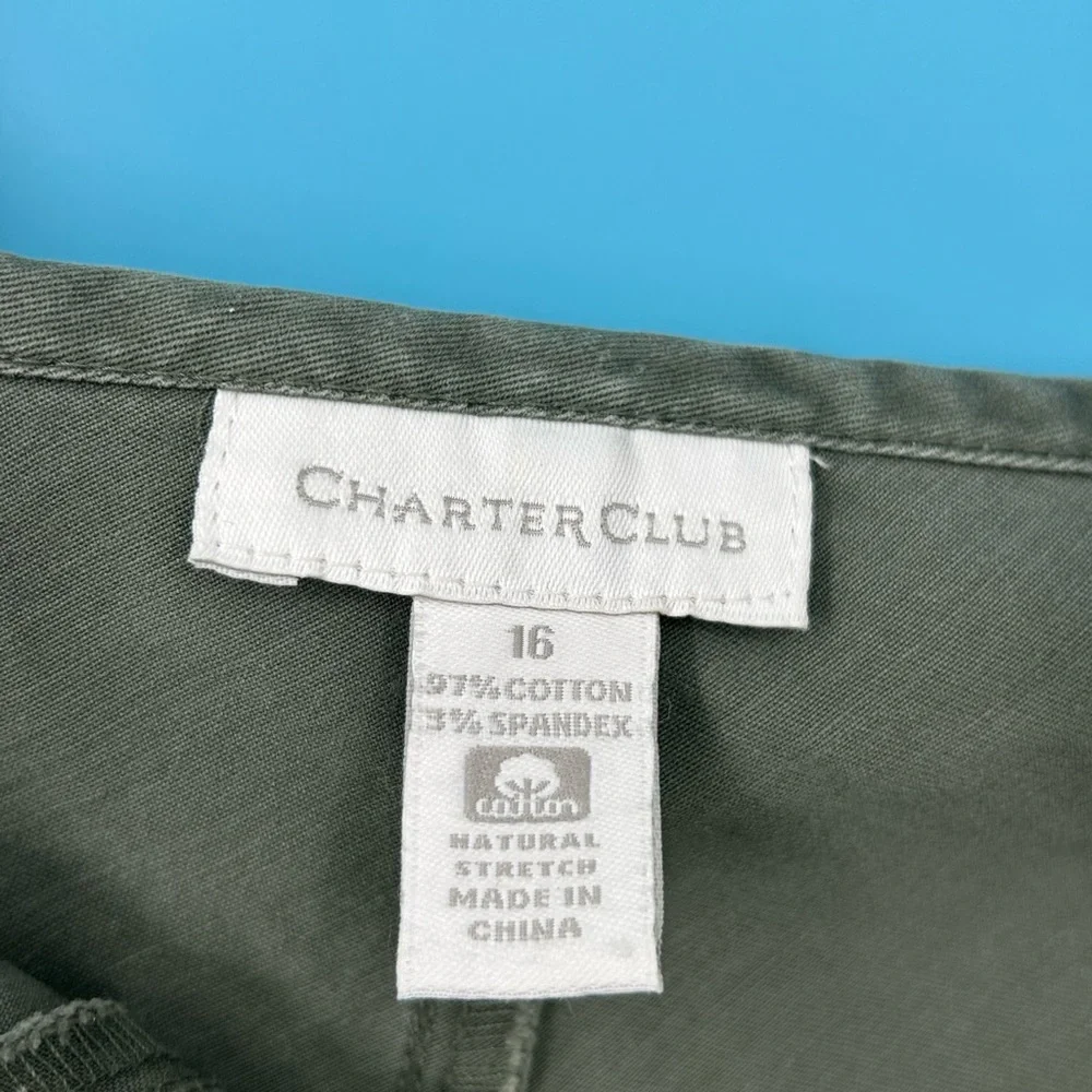 Charter Club elegant olive