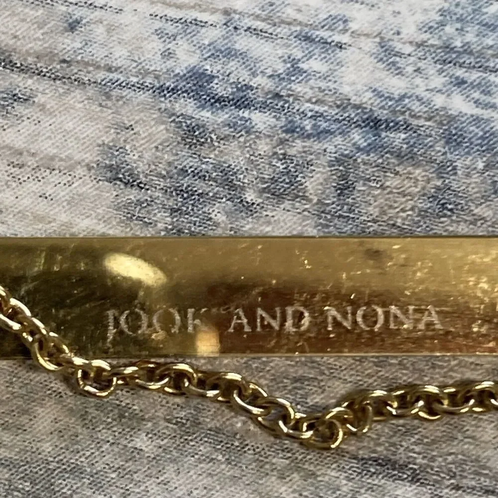 Fashion Jewelry love bar