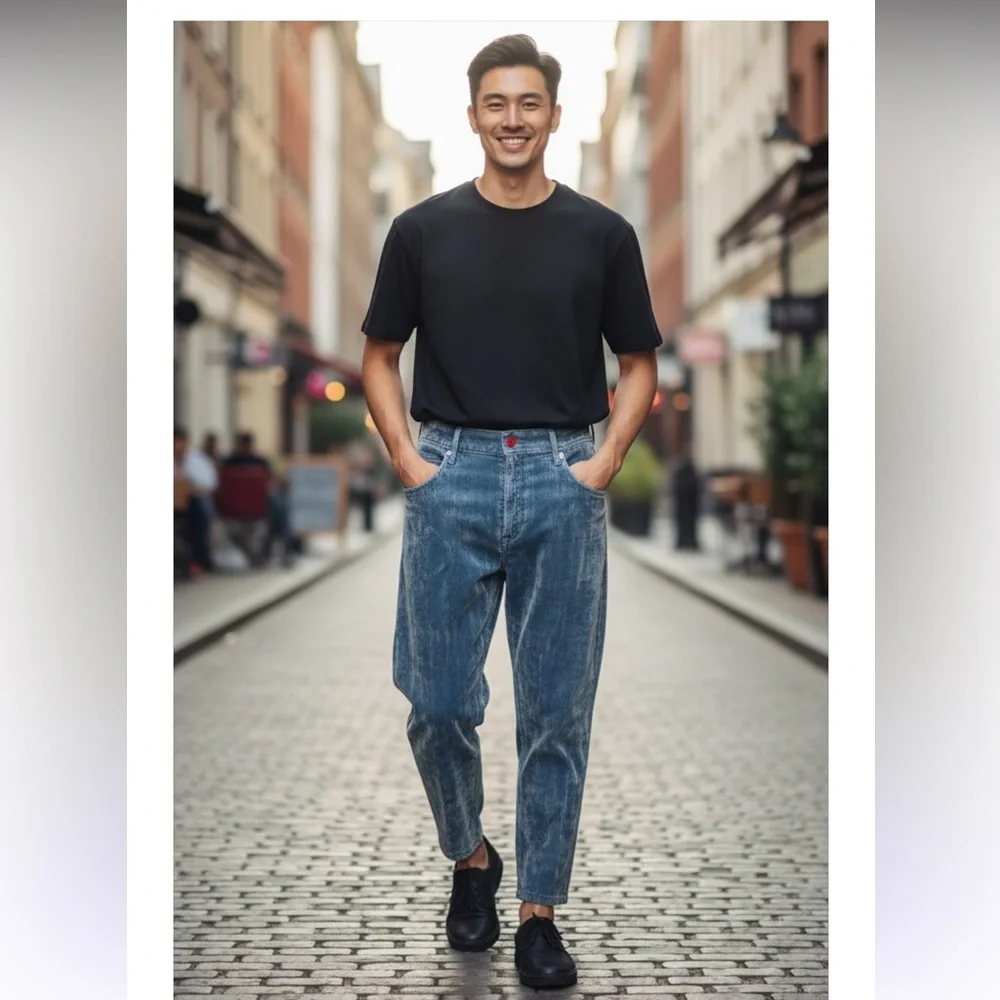 Robert Graham Slim Fit Jeans