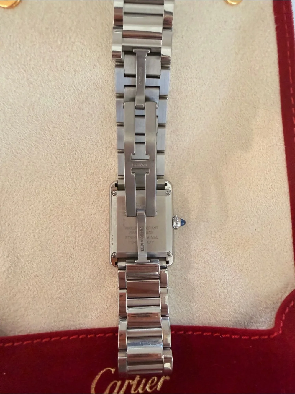 Cartier tank must
