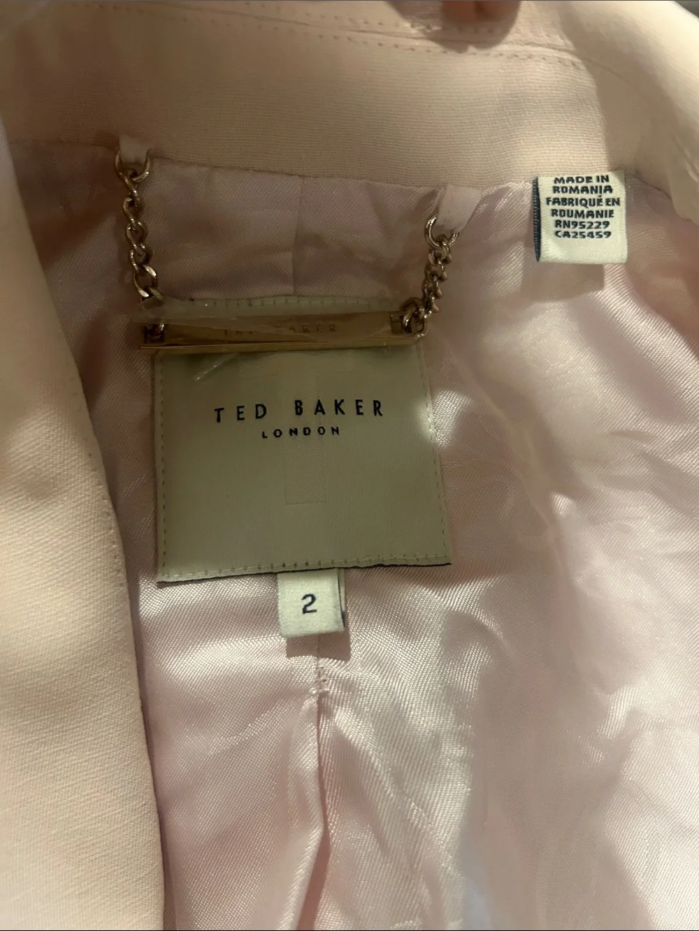 Ted Baker London sophisticated blush