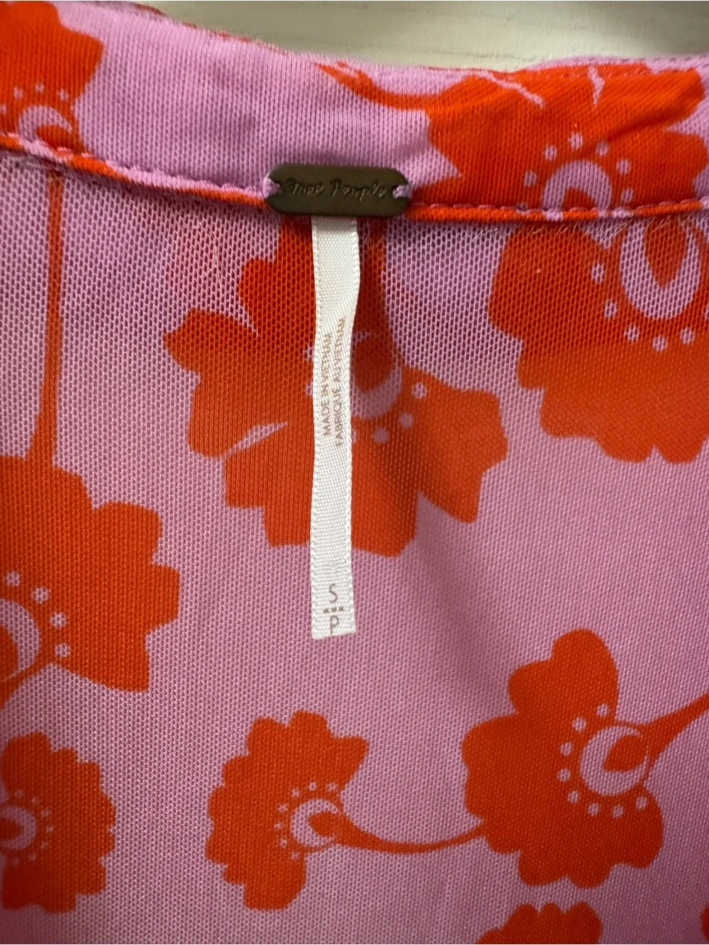 Free People fitted button