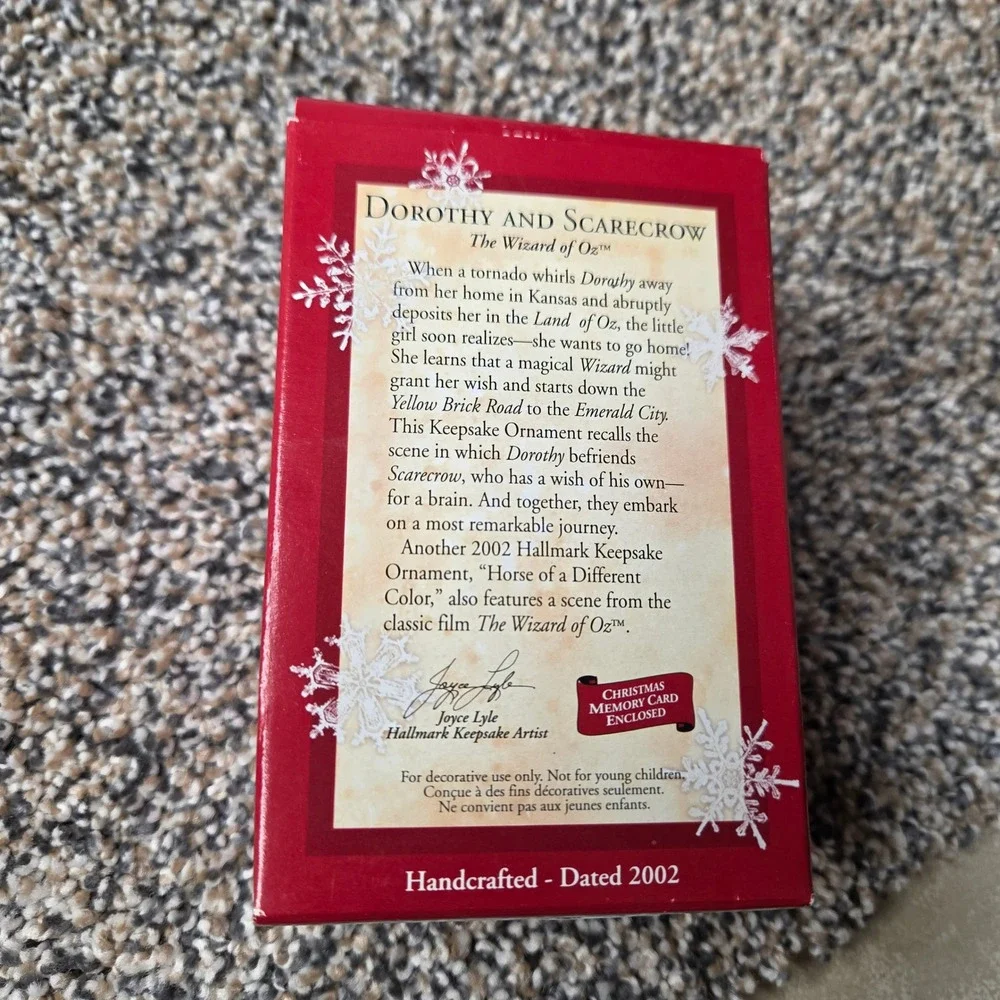Hallmark keepsake ornament