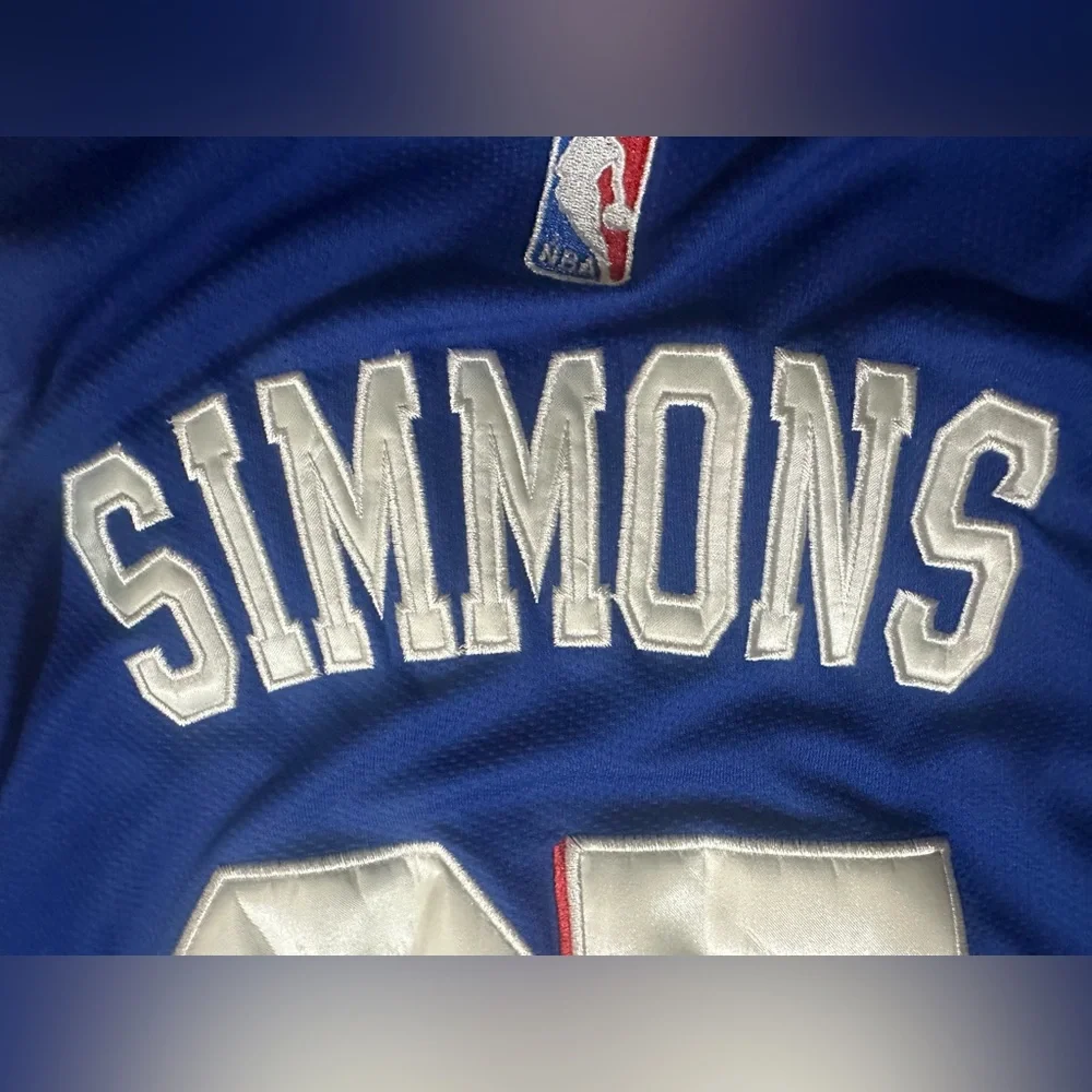Nike Men Philadelphia 76ers Ben Simmons Home‎ Jerse Sz Small