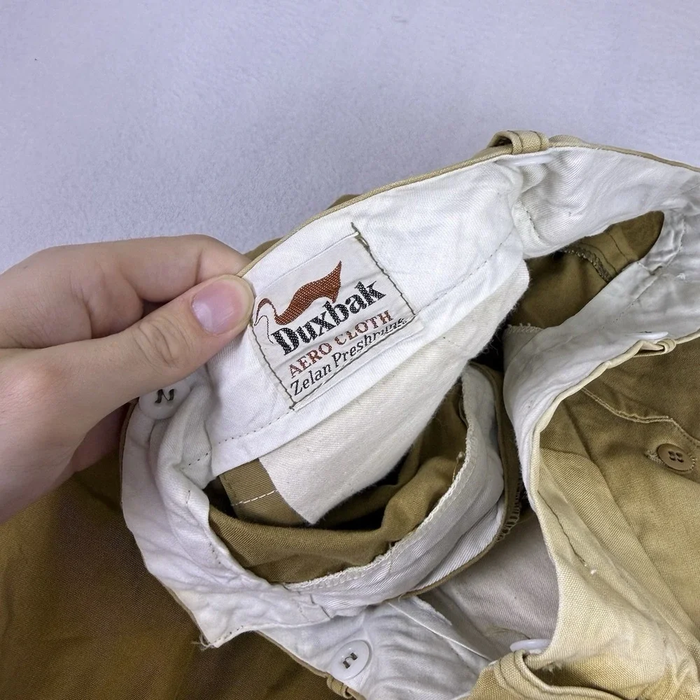 Vintage 1950s‎ Duxbak Aero Cloth Hunting Brush Pants 38 Talon Zip USA