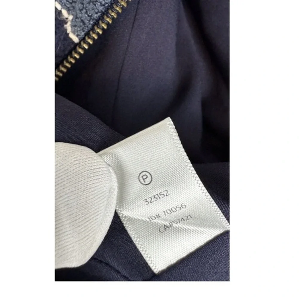 LOFT collarless zip