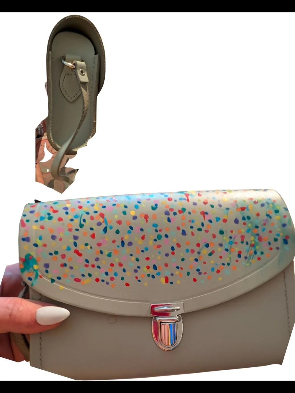 The Cambridge Satchel Company hand painted