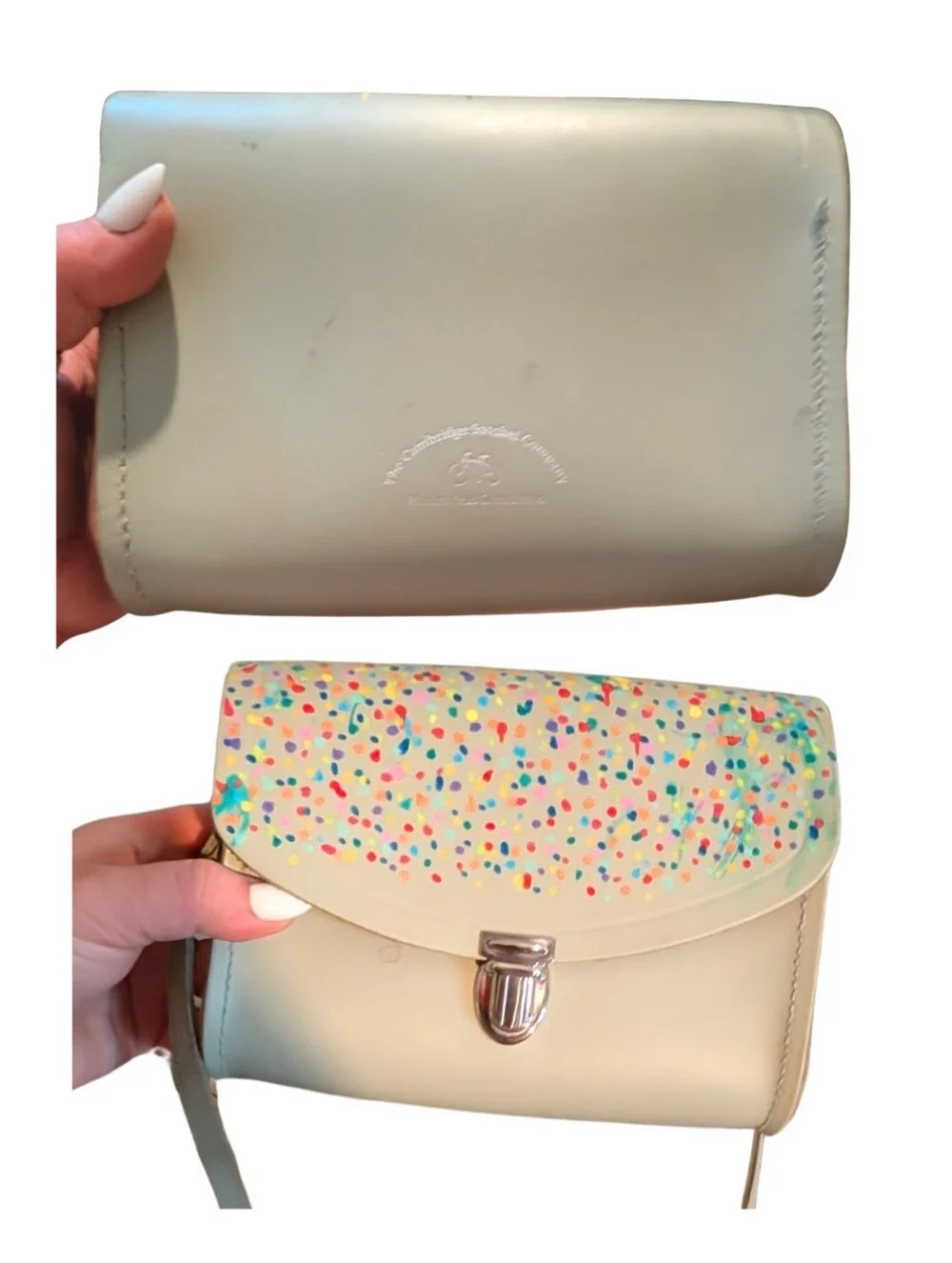 The Cambridge Satchel Company hand painted
