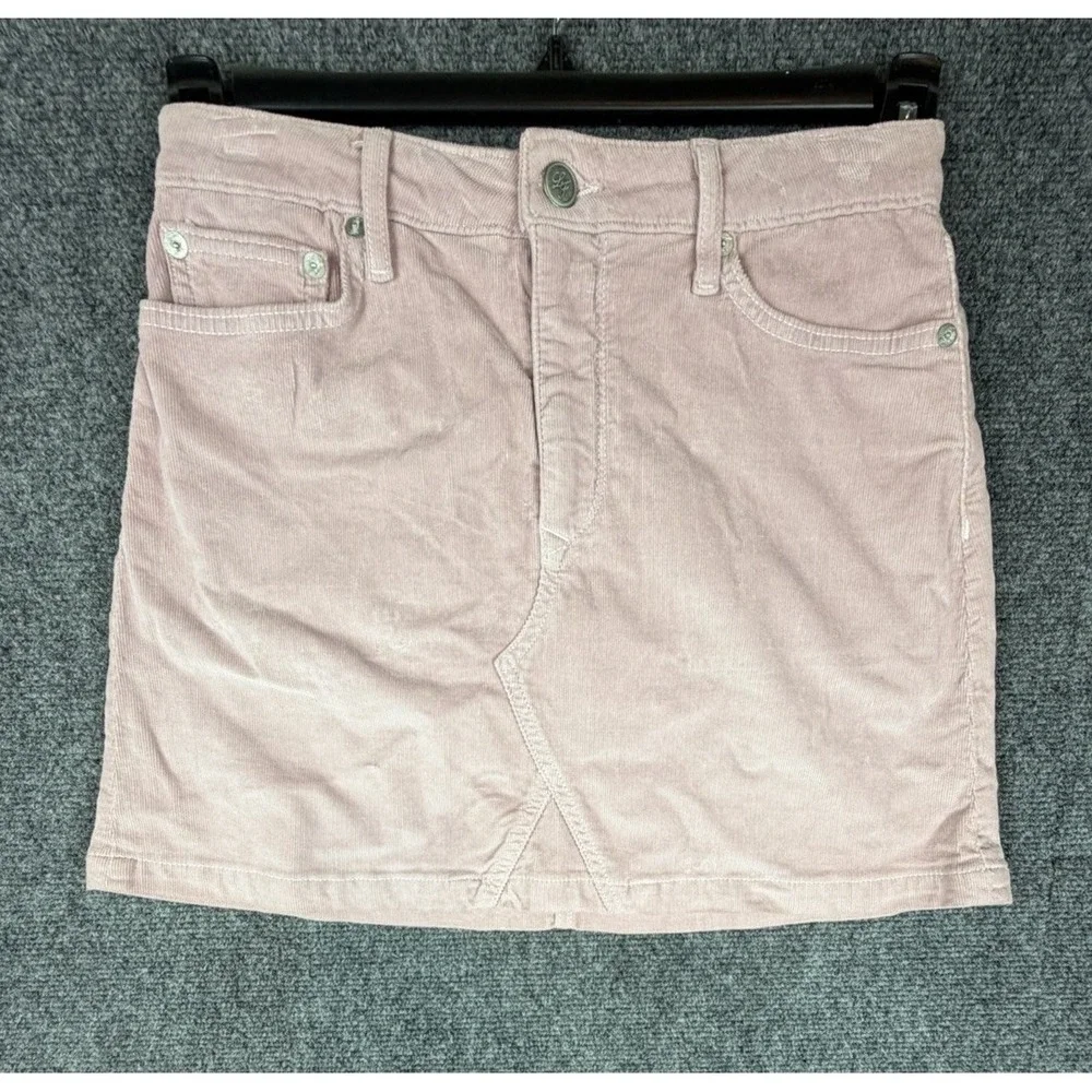 Lovers + Friends Wyatt Corduroy Hi-Rise A-Line Skirt in Rosemont WOMENS SIZE‎ 26