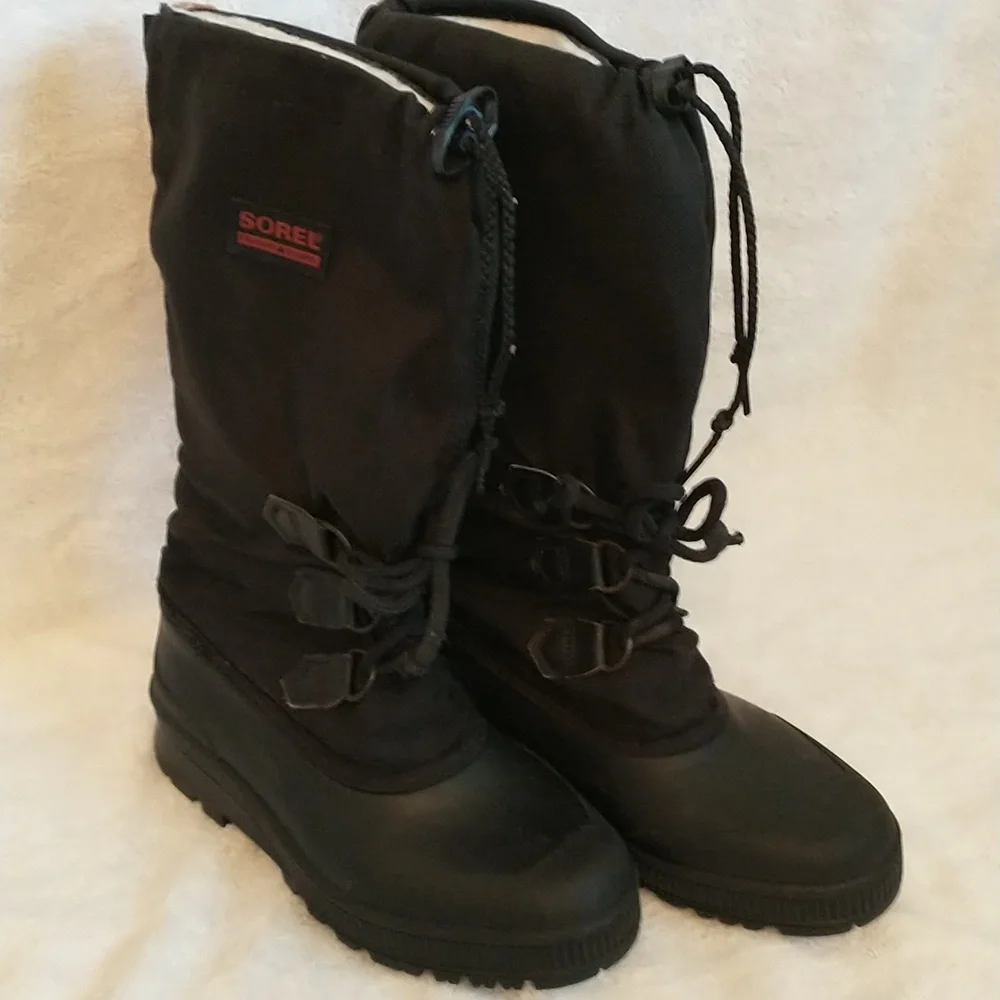 Sorel Kaufman Canada SnowCap Sub-Zero Tall Winter Boot, Removable Felt Liners‎