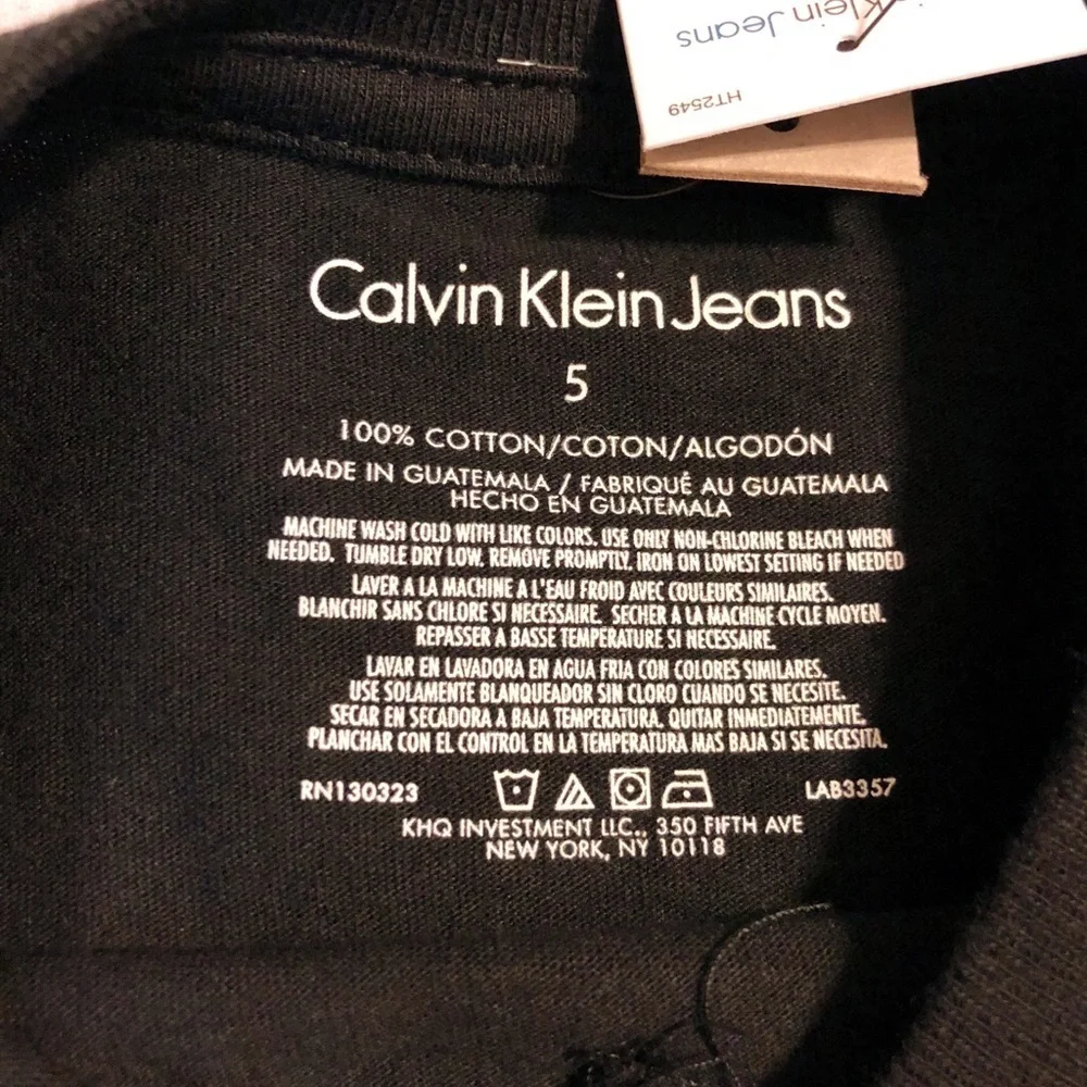 Calvin Klein Jeans boys calvin