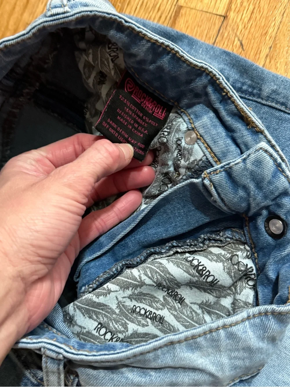 Rock & Roll Denim slim fit
