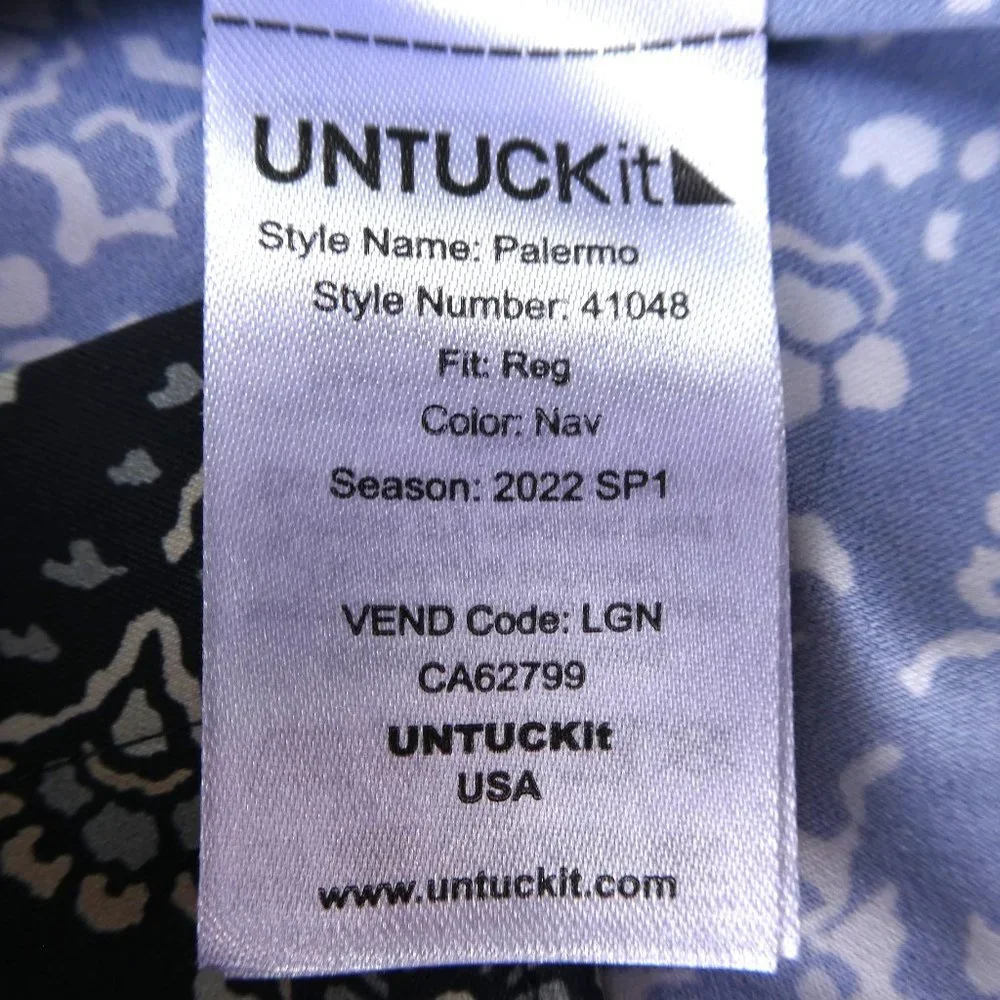 UNTUCKit floral shirt
