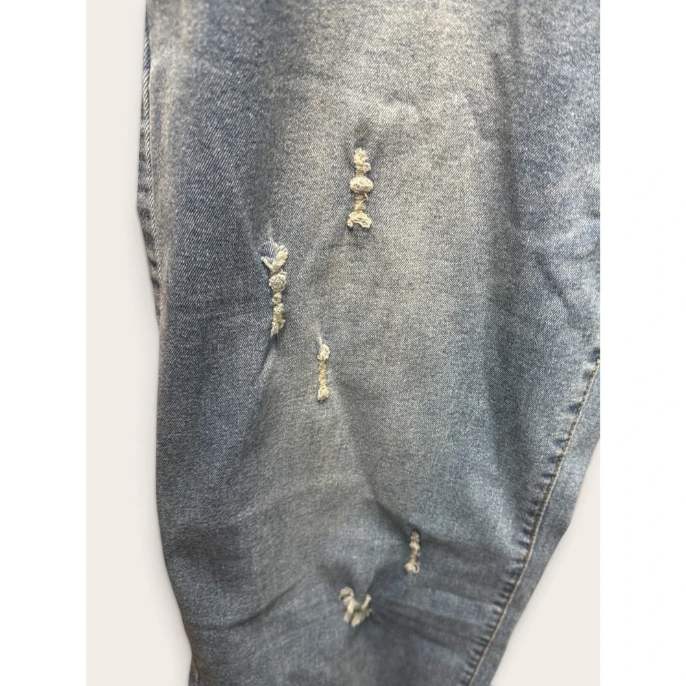 N/A distressed cropped