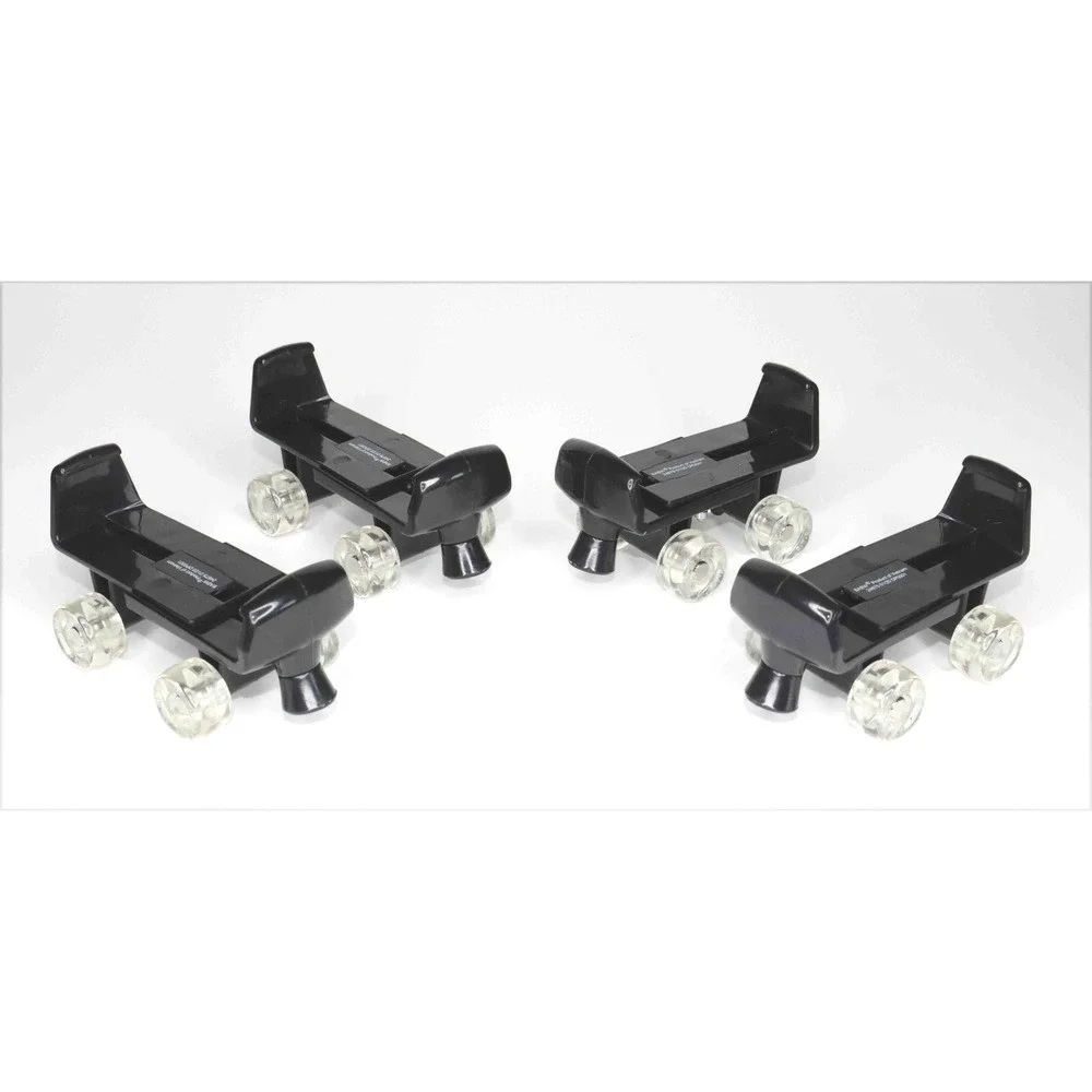 Build A Bear Workshop Black Adjustable‎ Roller Skates Set Of 2 Pairs