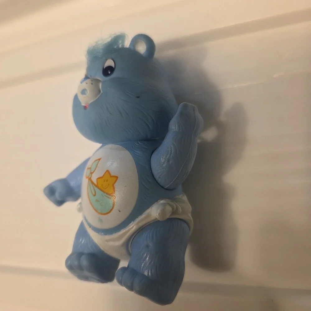 Vintage‎ Care Bear Poseable - Baby Tugs Bear (220423) Kenner