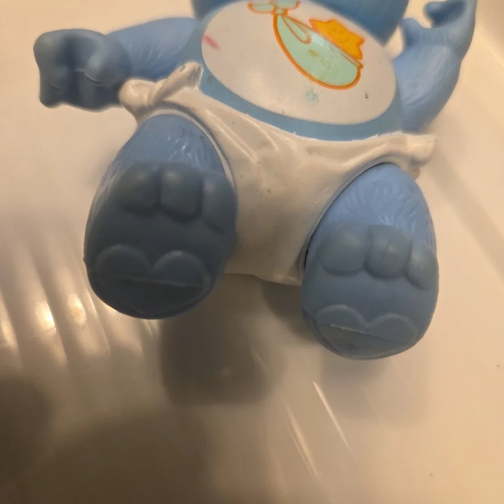 Vintage‎ Care Bear Poseable - Baby Tugs Bear (220423) Kenner