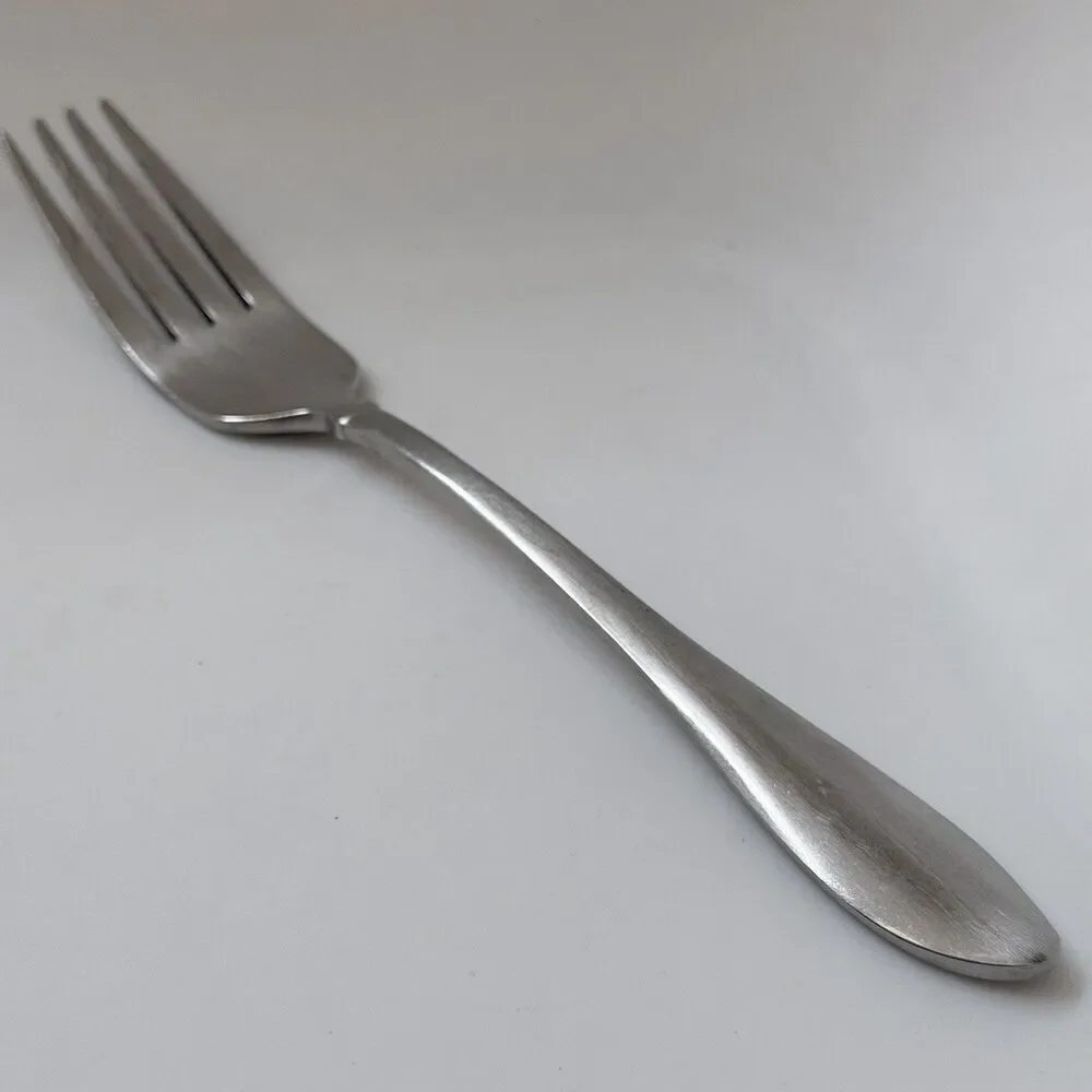 1pc ONEIDA Jackson Salad Fork 7” Stainless 18/10 Plain Satin Frost