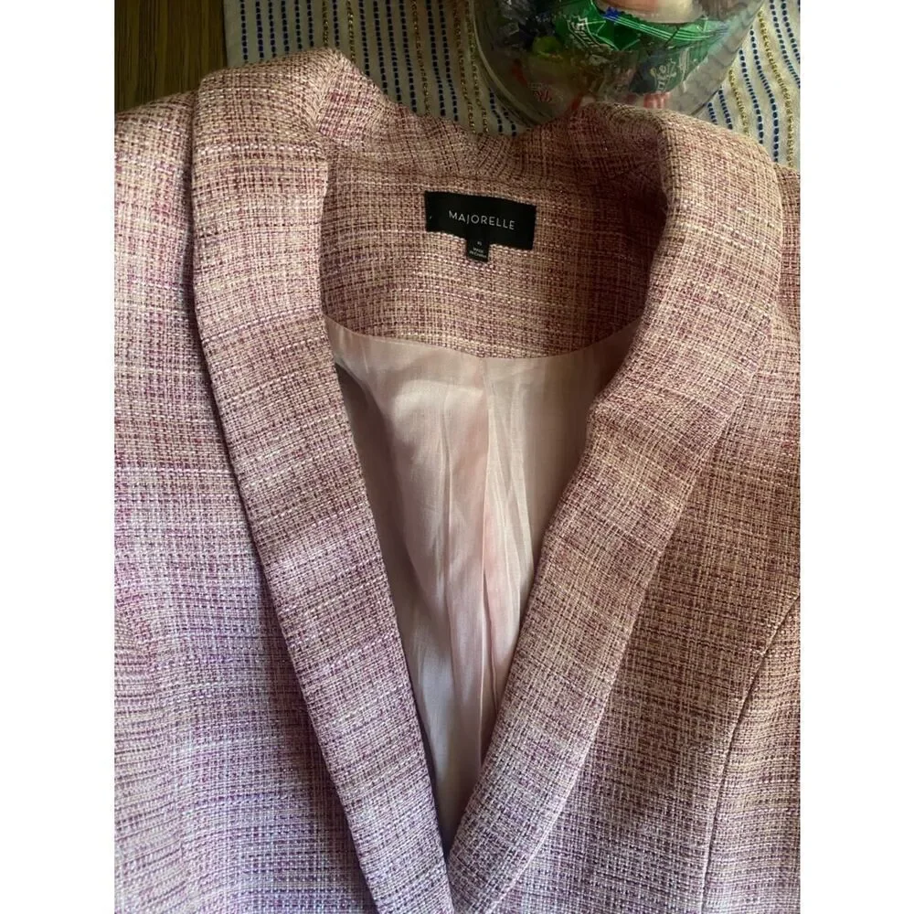 MAJORELLE structured tweed