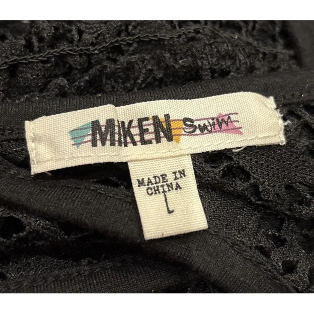 Miken black lace