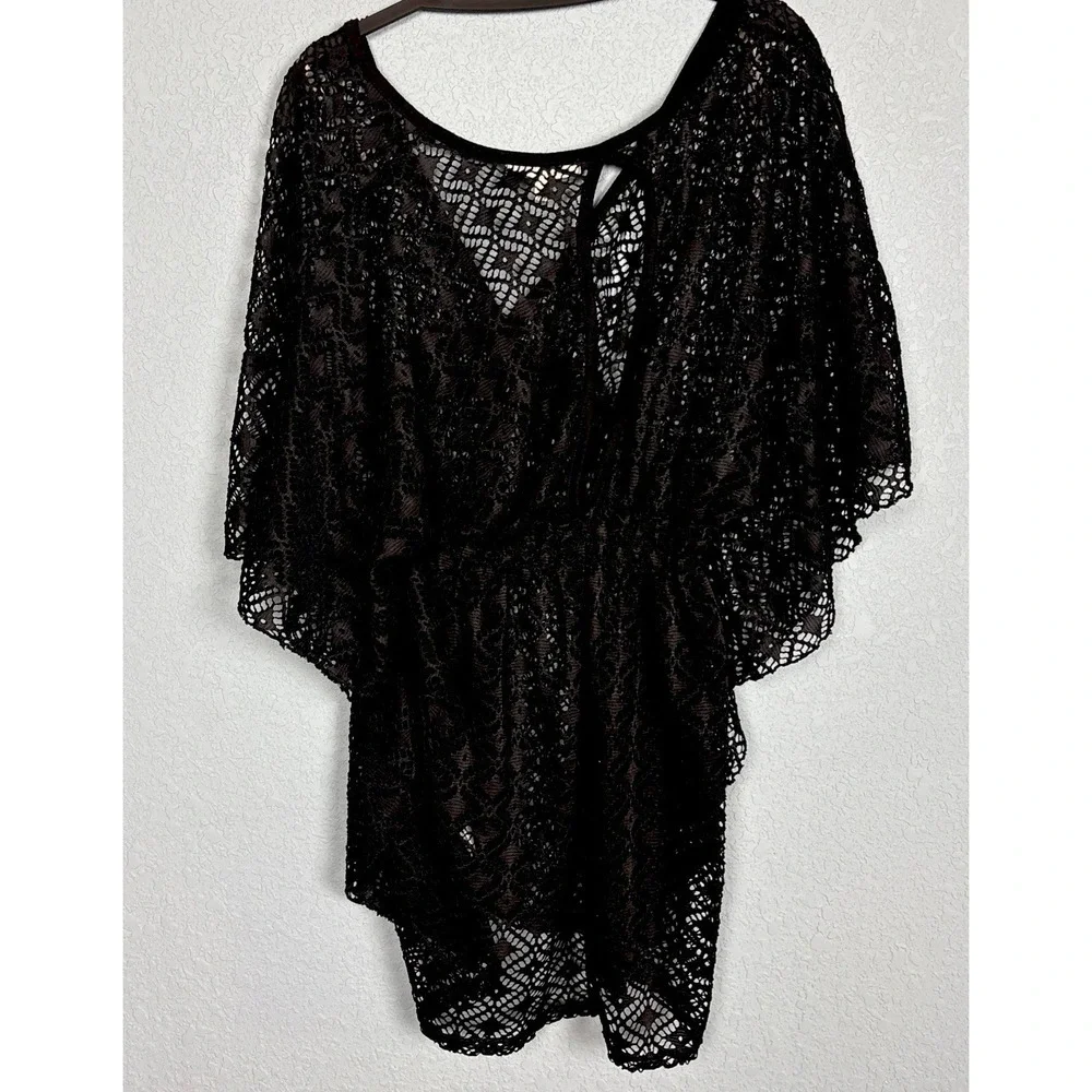 Miken black lace