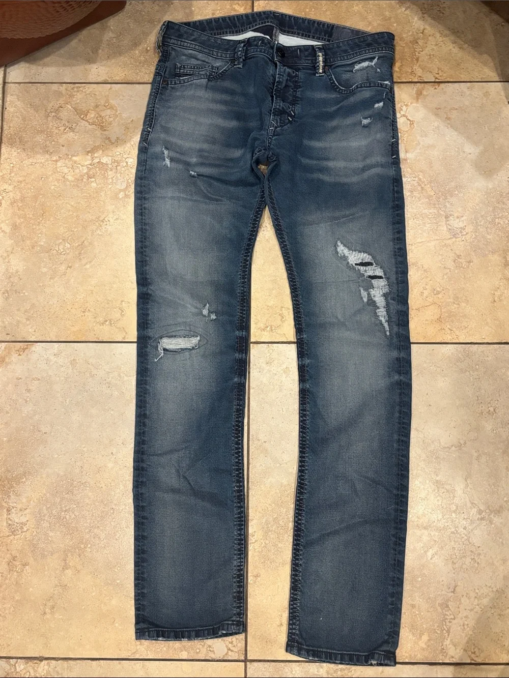 Diesel THAVRSP-NE 0684 Blue Denim Jeans size 34
