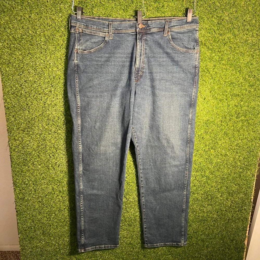 Wrangler‎ Five Star Premium Denim Regular Fit Jeans Blue Mens 40x32 1855598